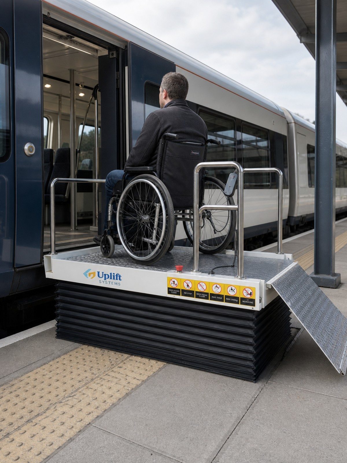 Equipment: Portable vertical platform lift