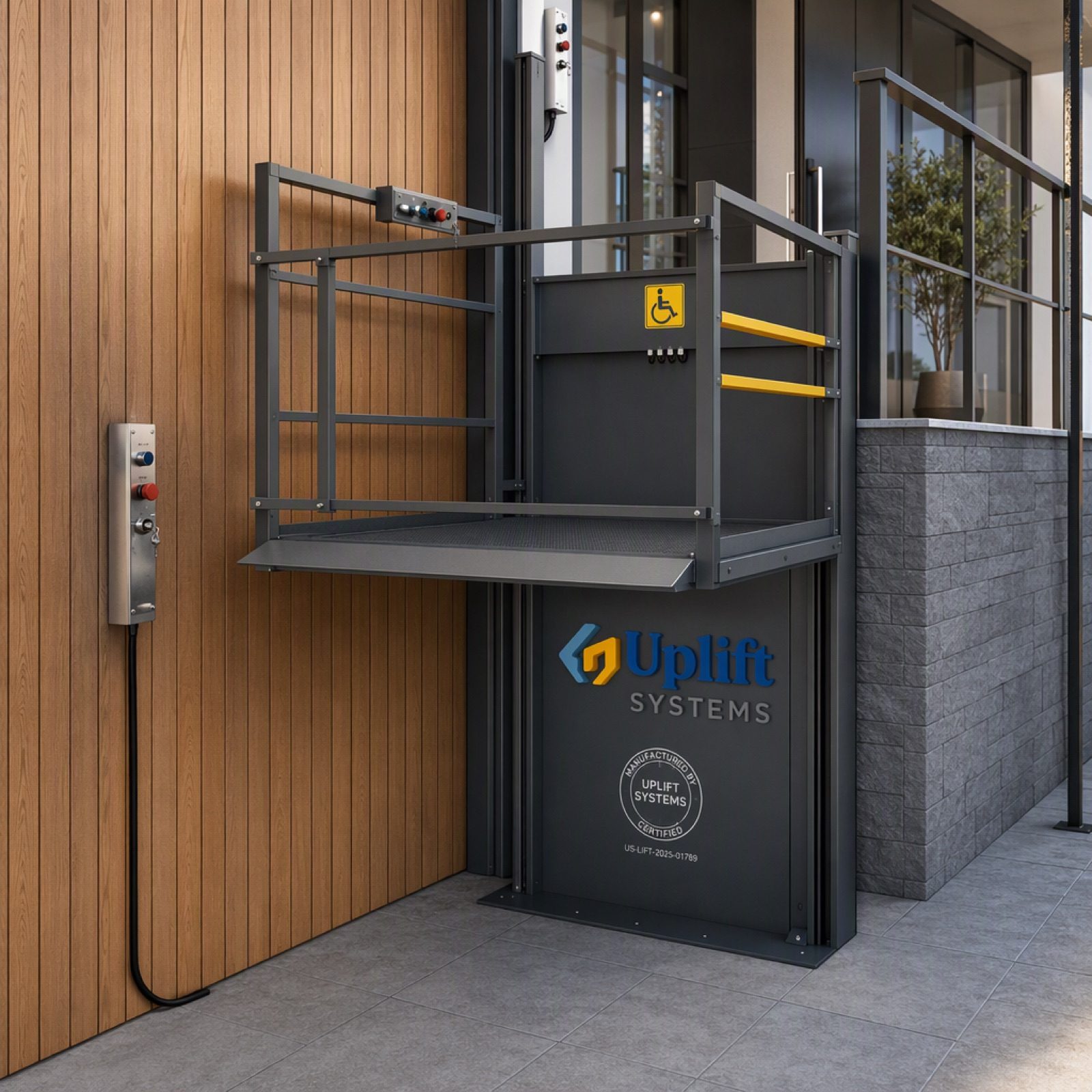 V3 vertical platform lift — photo 2
