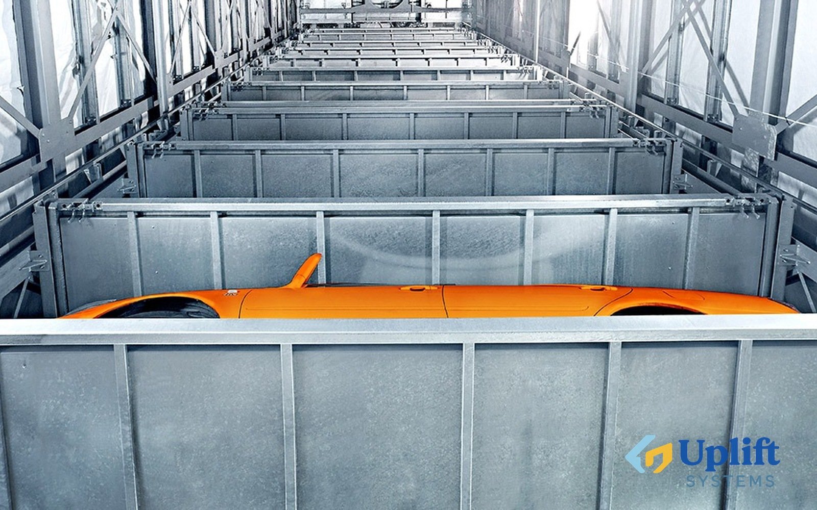 Оборудование: Полностью автоматическая лифтовая/шаттловая парковочная система MasterVario LS