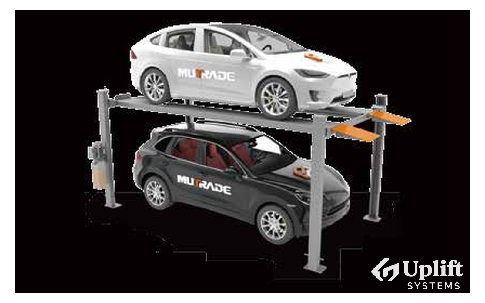 Оборудование: Четырёхстоечный парковочный подъёмник FPP-2 & 2L